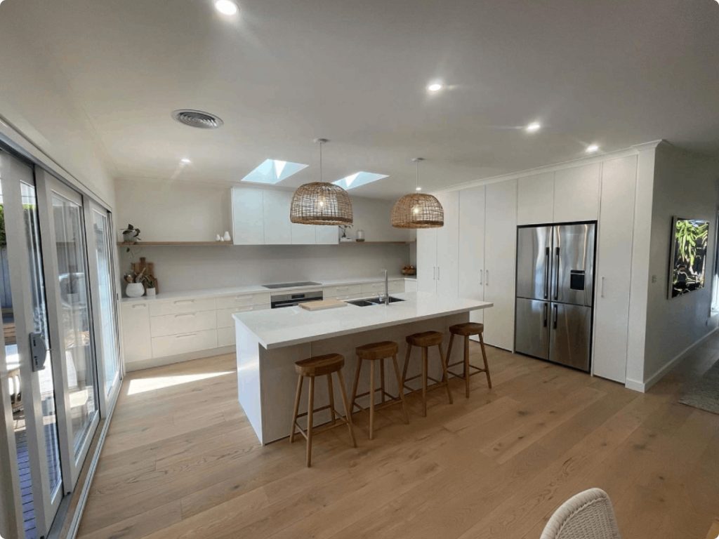 Kitchen renovation by Just Building Group — home renovations Mornington Peninsula